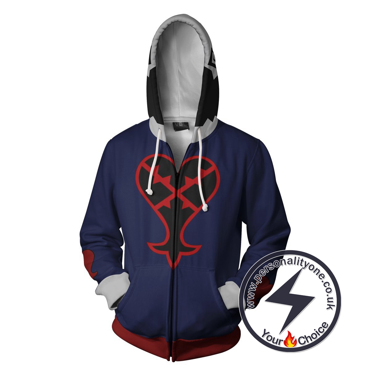 Kingdom Hearts Hoodie - Heartless Jacket